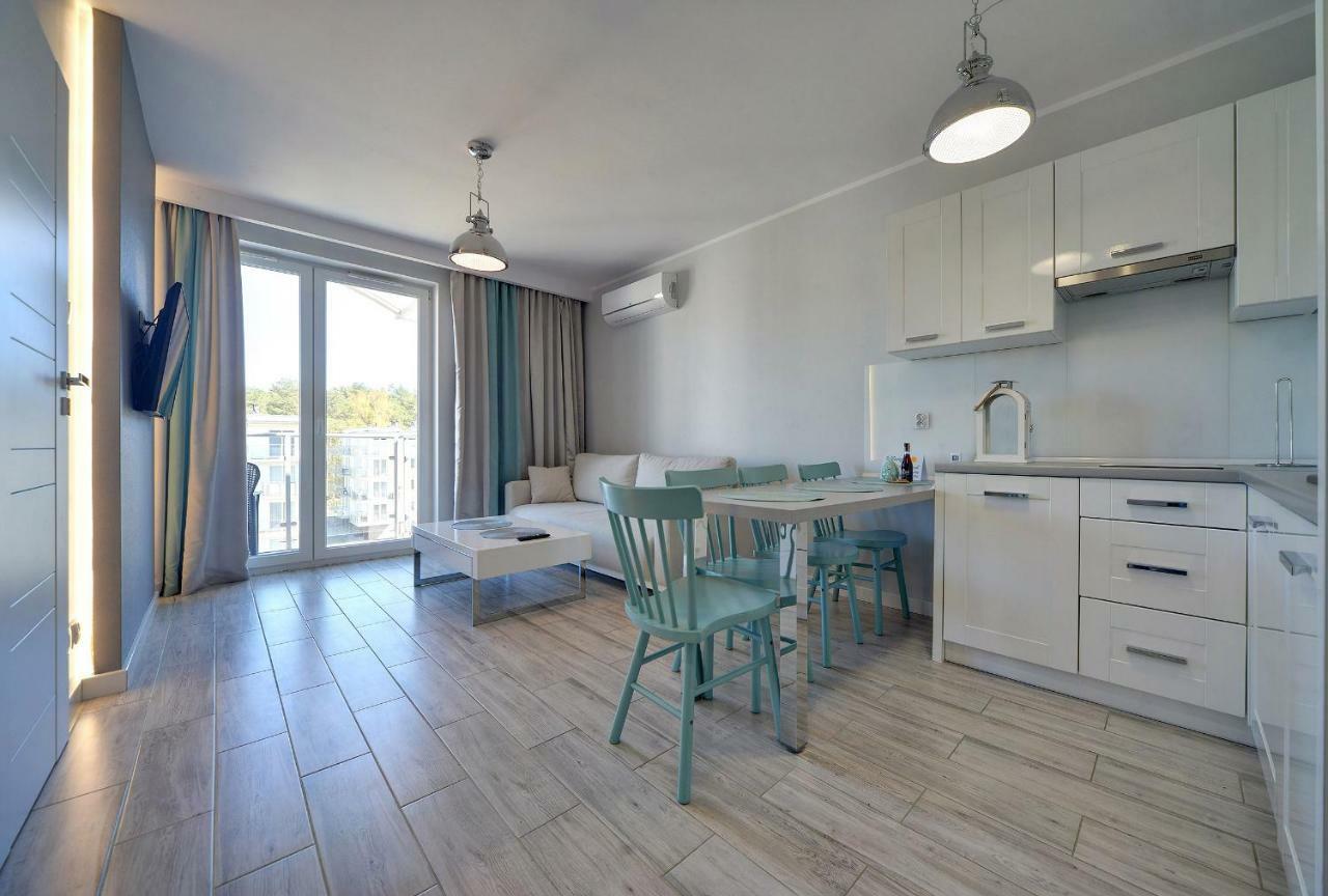 Sea Apartment Lesne Tarasy Дзивновек Экстерьер фото